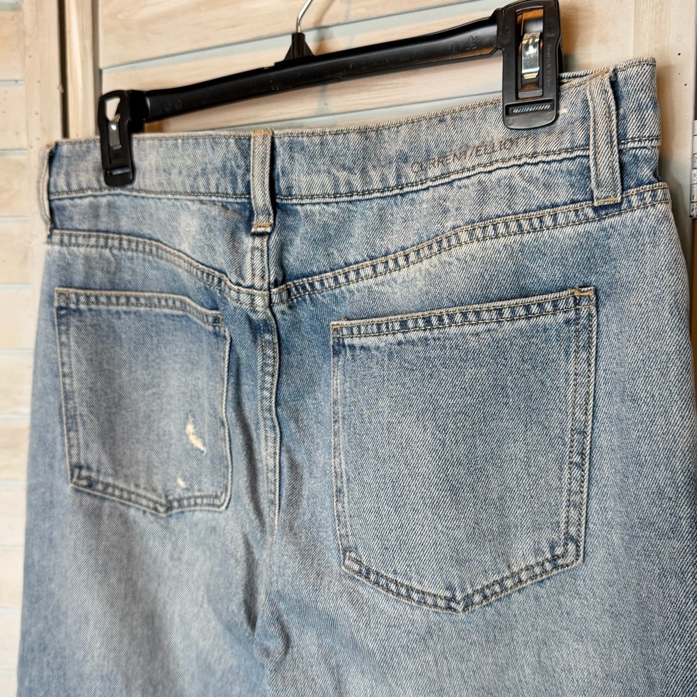 Current/Elliott Jarvis blue jeans in Hartley wash NWT size 30 distressed flare - Picture 5 of 14